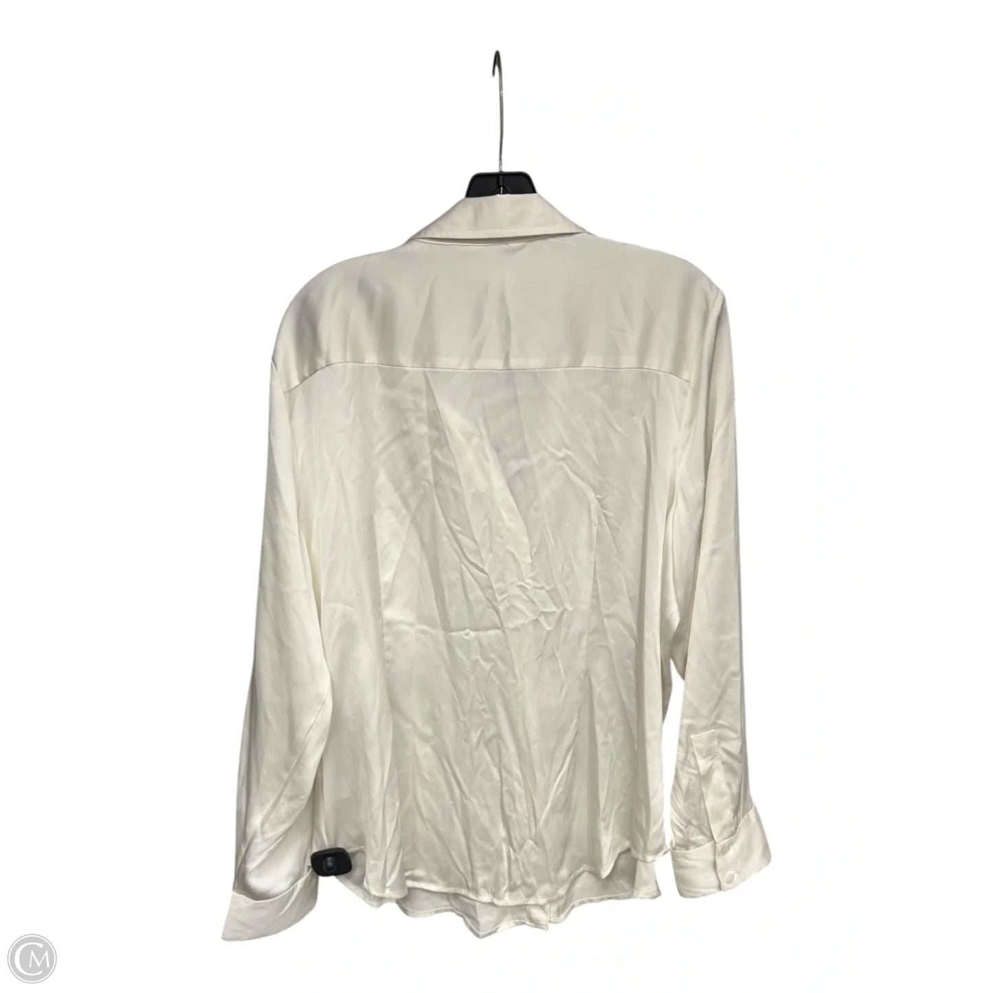 Top Long Sleeve By Worthington In Cream, Size: Xxl