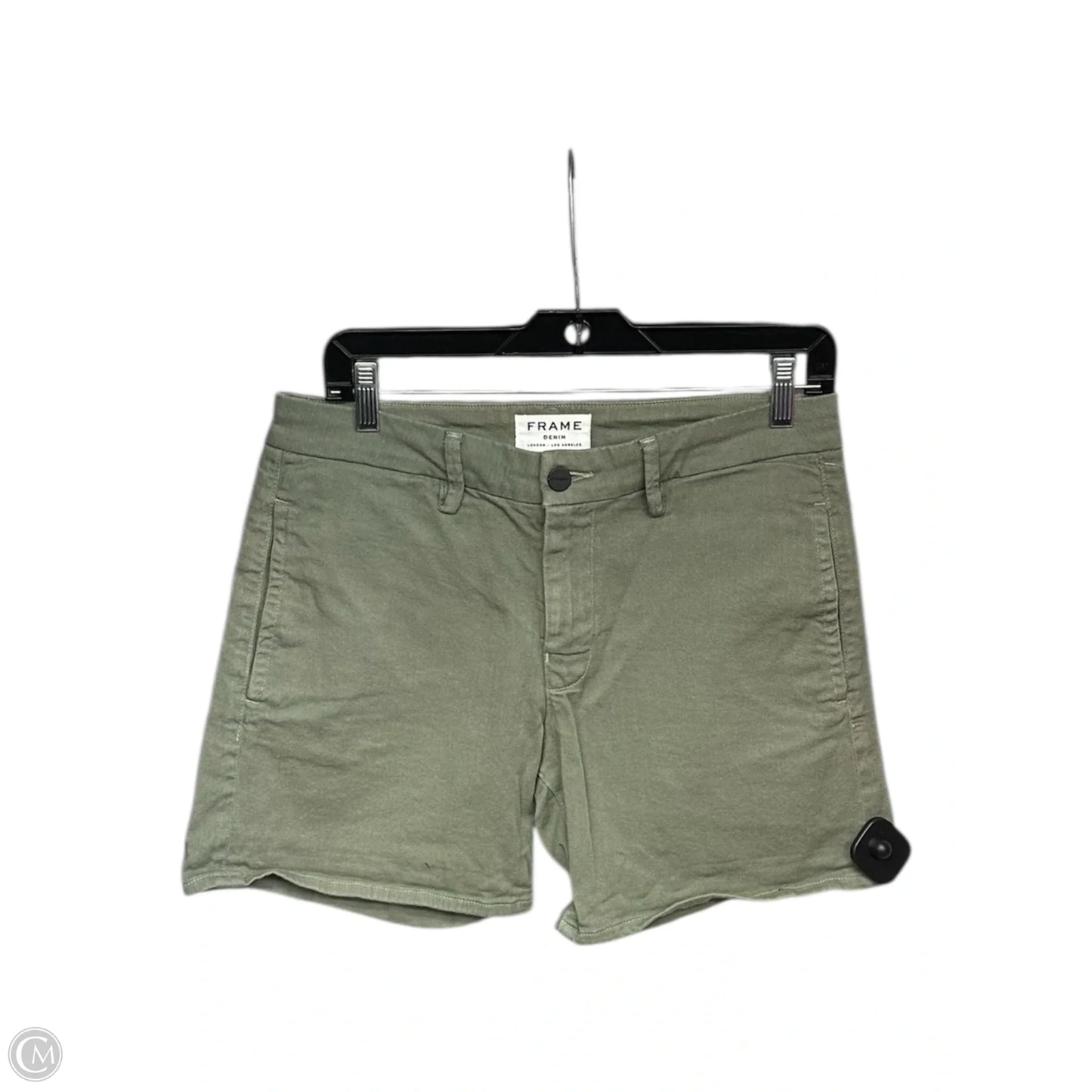 Shorts By Frame In Green, Size: 4