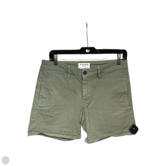 Shorts By Frame In Green, Size: 4