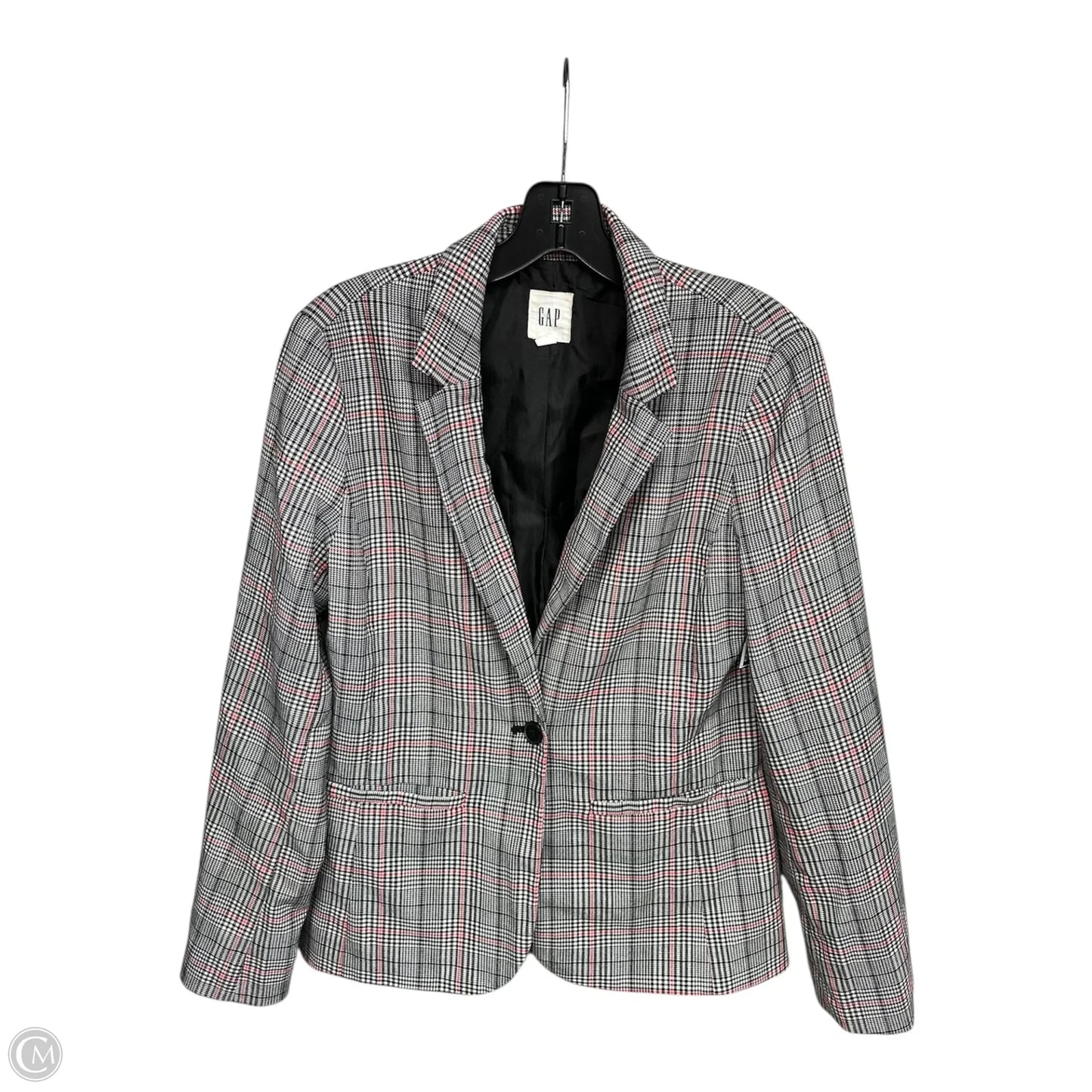 Blazer By Gap In Black & White, Size: 4