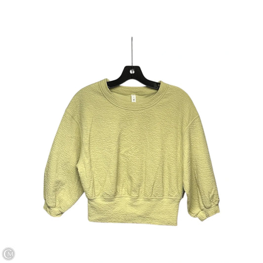 Athletic Top By Lululemon In Green, Size: 2