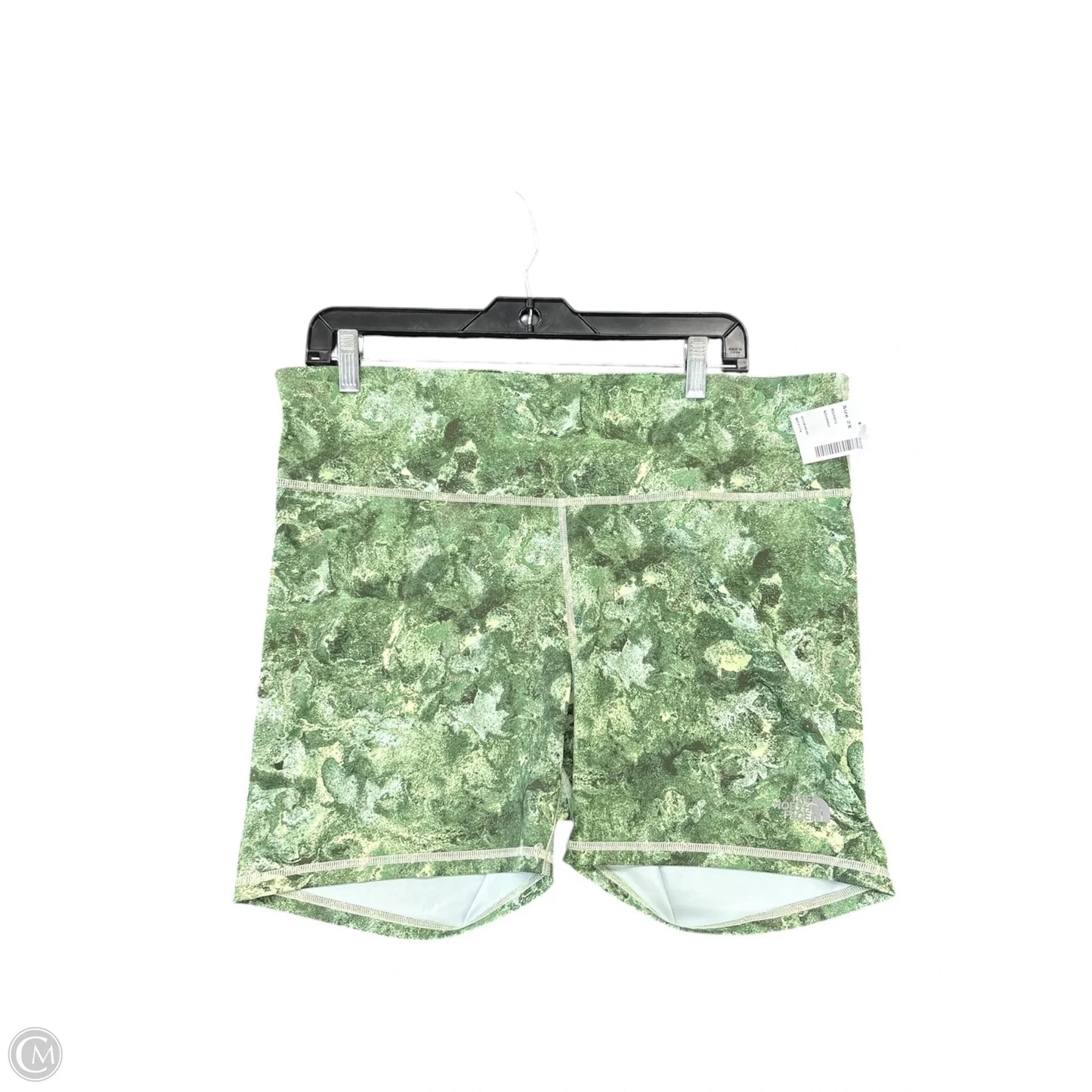 Athletic Shorts By The North Face In Green, Size: Xxl