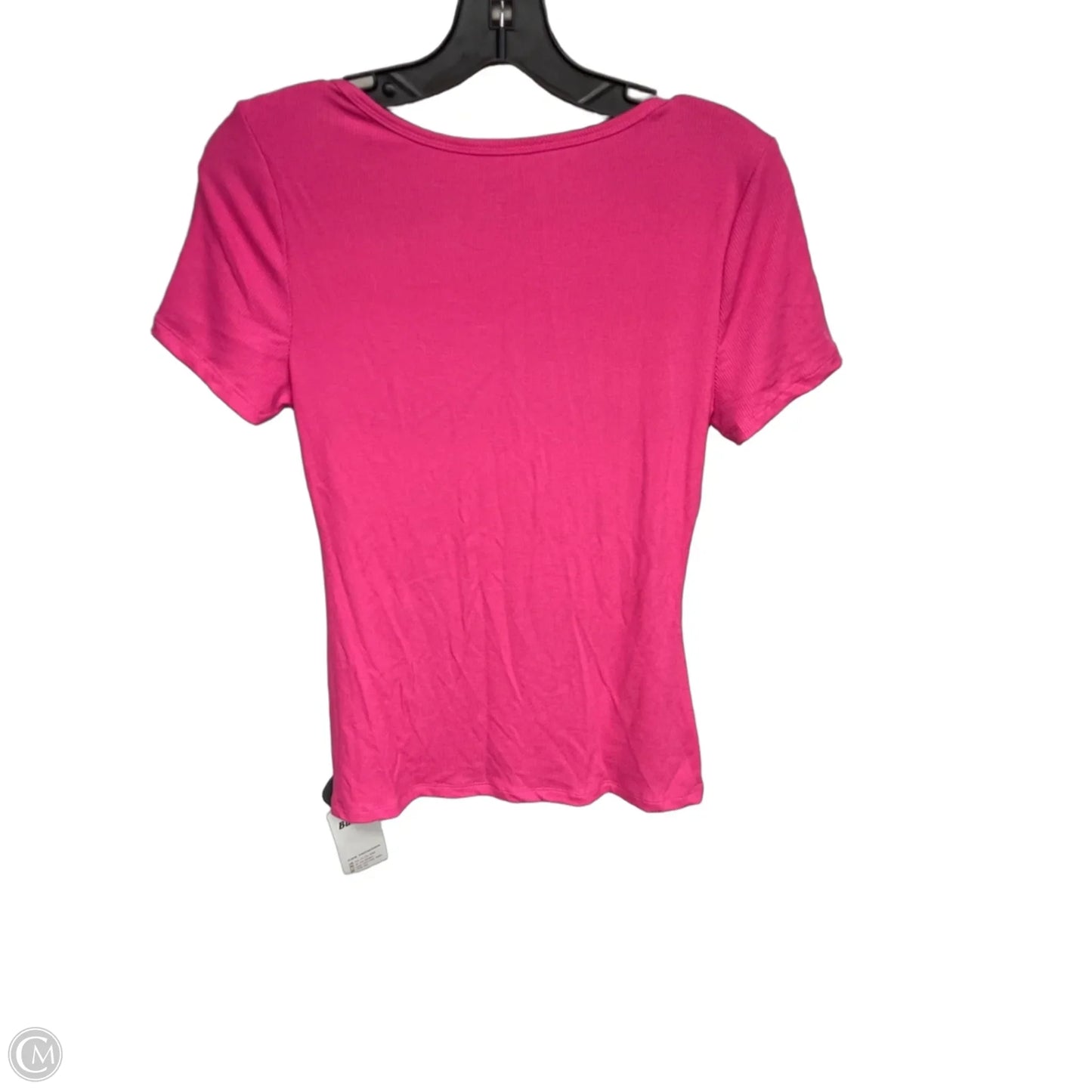 Top Short Sleeve Basic By Clothes Mentor In Pink, Size: M