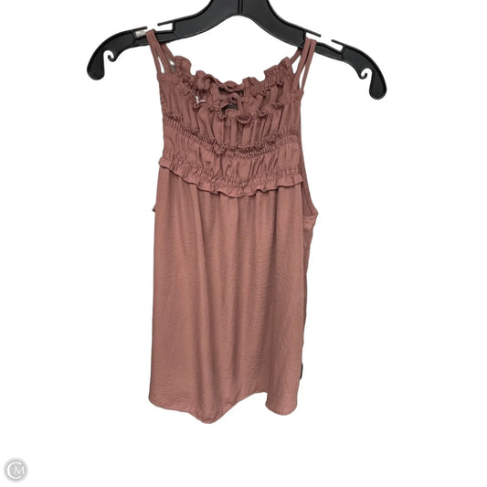 Top Sleeveless By Maurices In Brown, Size: M