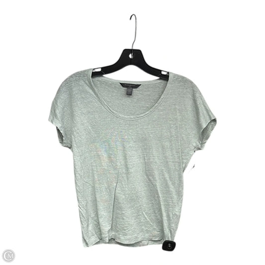 Top Short Sleeve By Banana Republic In Green, Size: Xxs