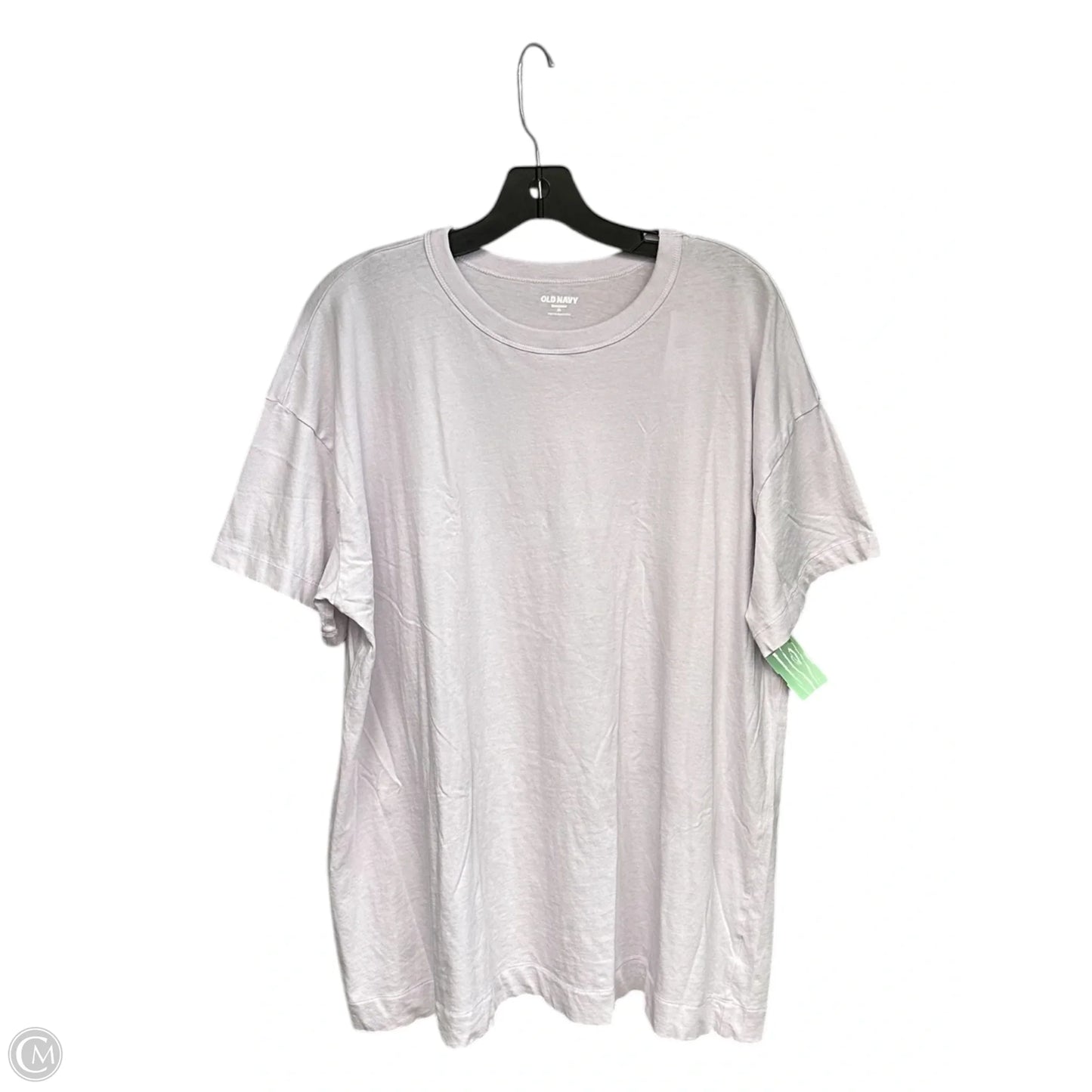 Top Short Sleeve Basic By Old Navy In Purple, Size: Xl