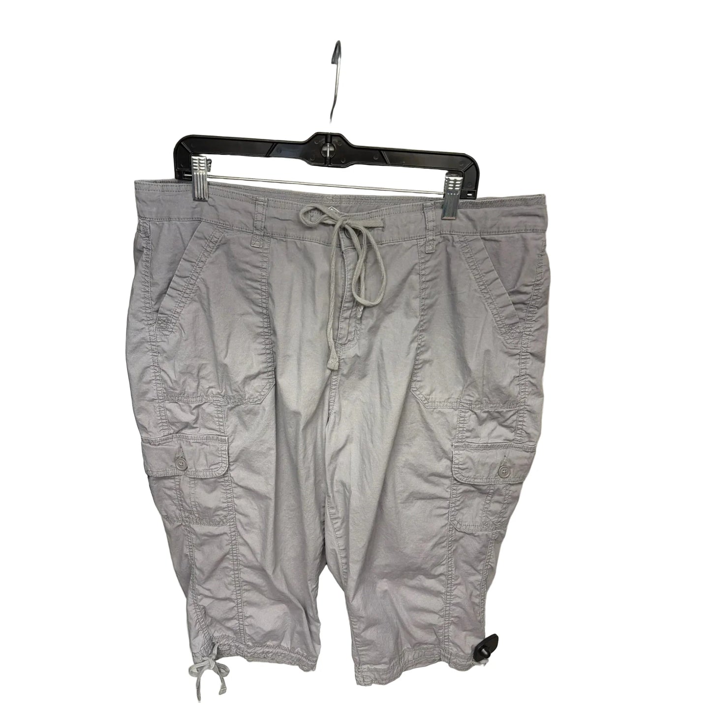 Capris By St Johns Bay In Grey, Size: 18