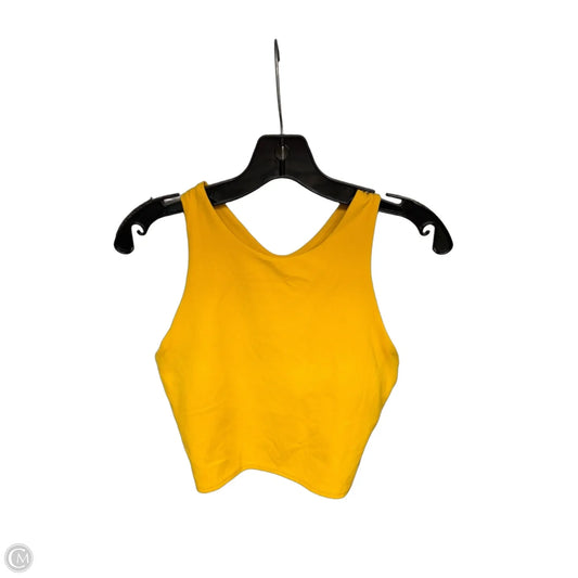 Athletic Tank Top By Athleta In Yellow, Size: M