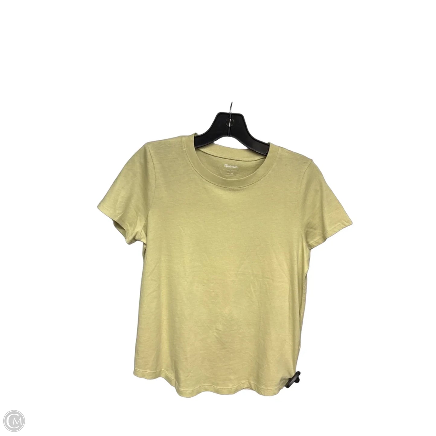 Top Short Sleeve By Madewell In Green, Size: Xs