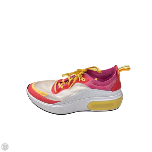 Shoes Sneakers By Nike Apparel In Pink & White, Size: 7