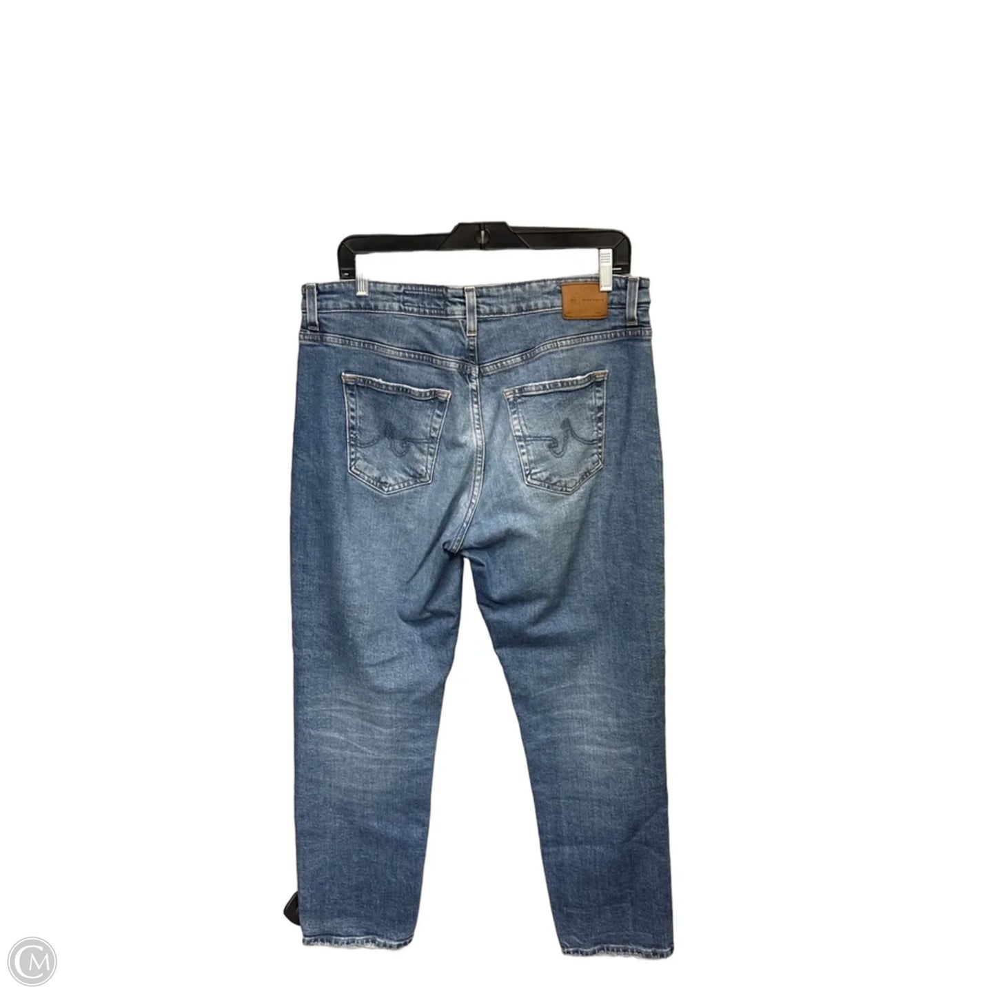 Jeans Boyfriend By Adriano Goldschmied In Blue Denim, Size: 12