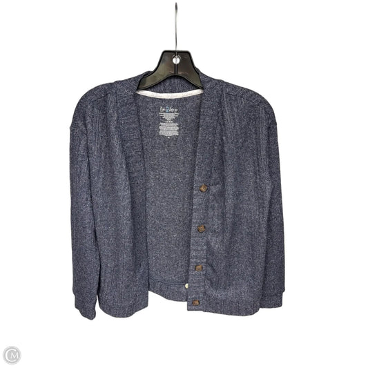 Cardigan By Clothes Mentor In Blue, Size: Xs