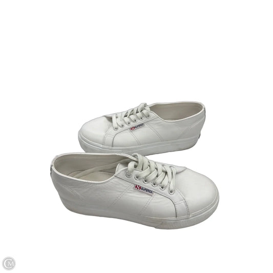 Shoes Sneakers By Superga In White, Size: 7
