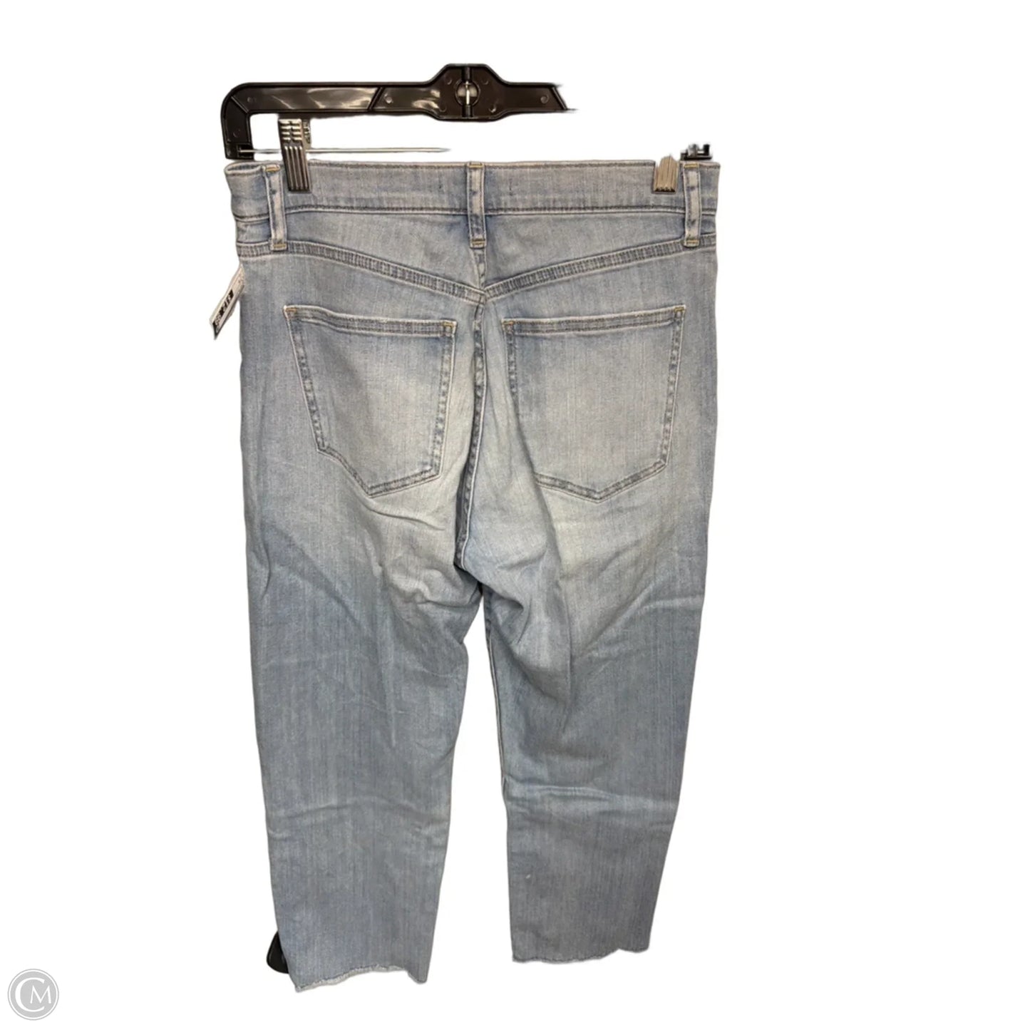 Jeans Straight By Uniqlo In Blue Denim, Size: 0