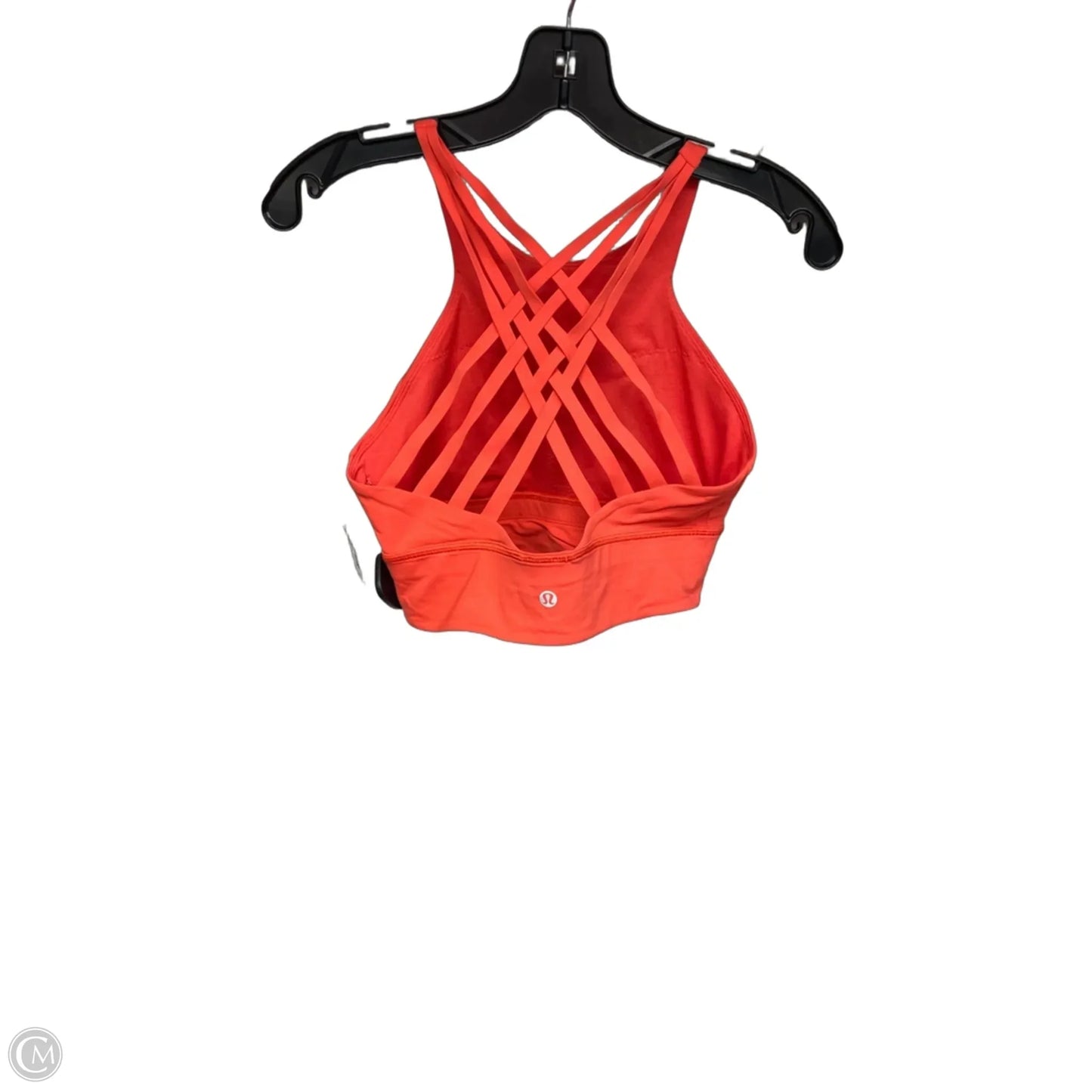 Athletic Bra By Lululemon In Orange, Size: 8