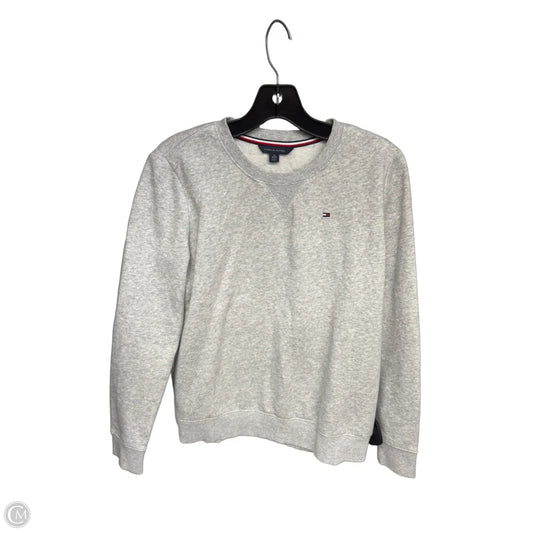 Sweatshirt Crewneck By Tommy Hilfiger In Grey, Size: Xs