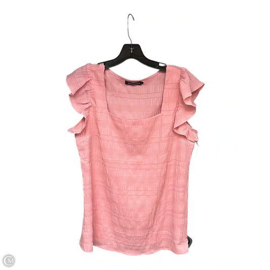 Top Short Sleeve By Merokeety In Pink, Size: S