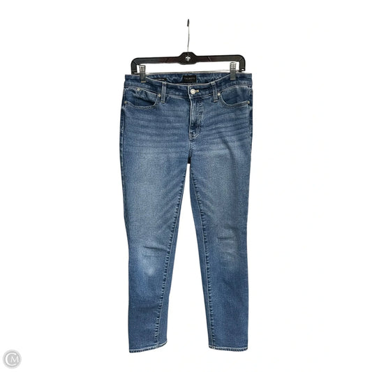 Jeans Cropped By Talbots In Blue Denim, Size: 4