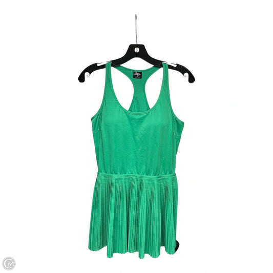 Athletic Dress By Crane In Green, Size: M