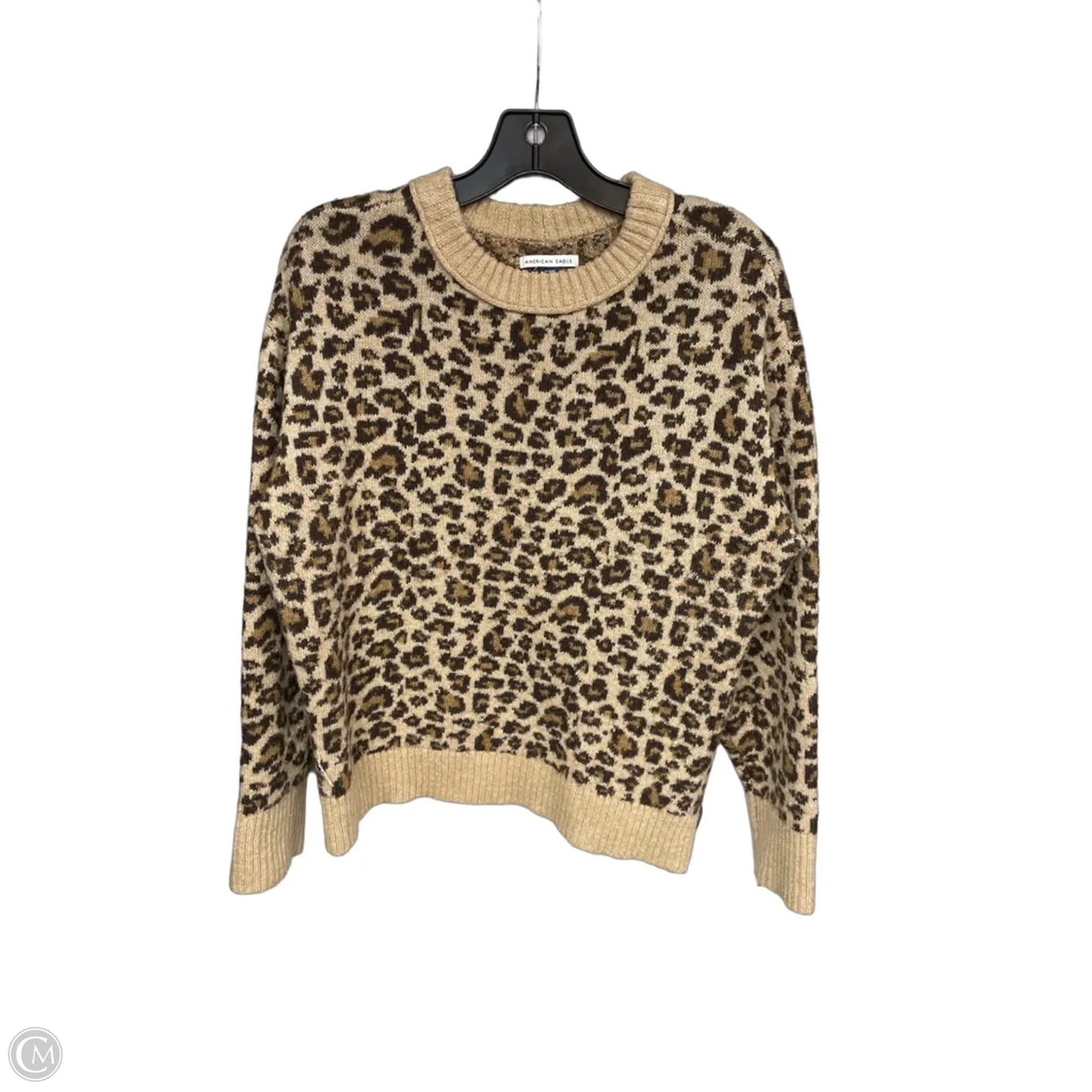 Sweater By American Eagle In Animal Print, Size: M
