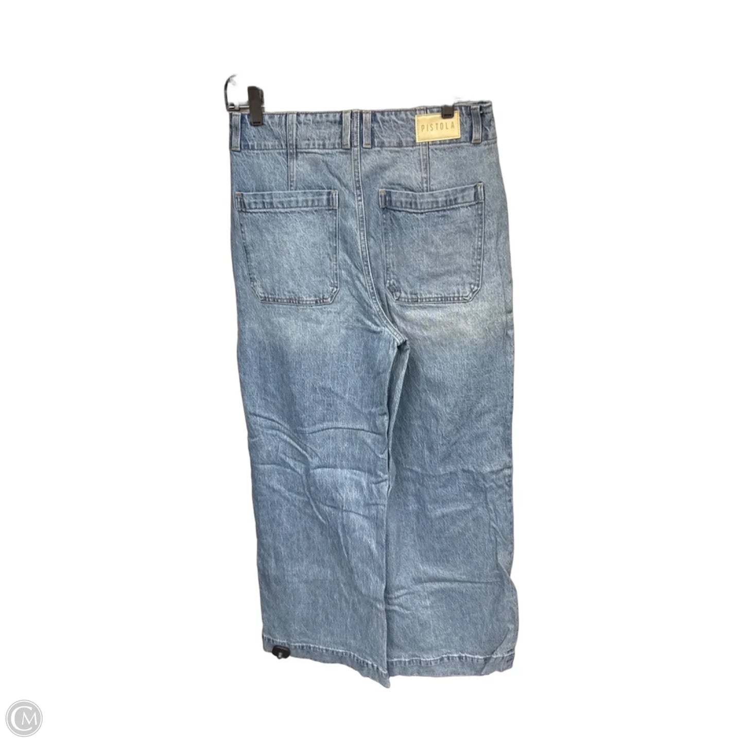 Jeans Wide Leg By Pistola In Blue Denim, Size: 10