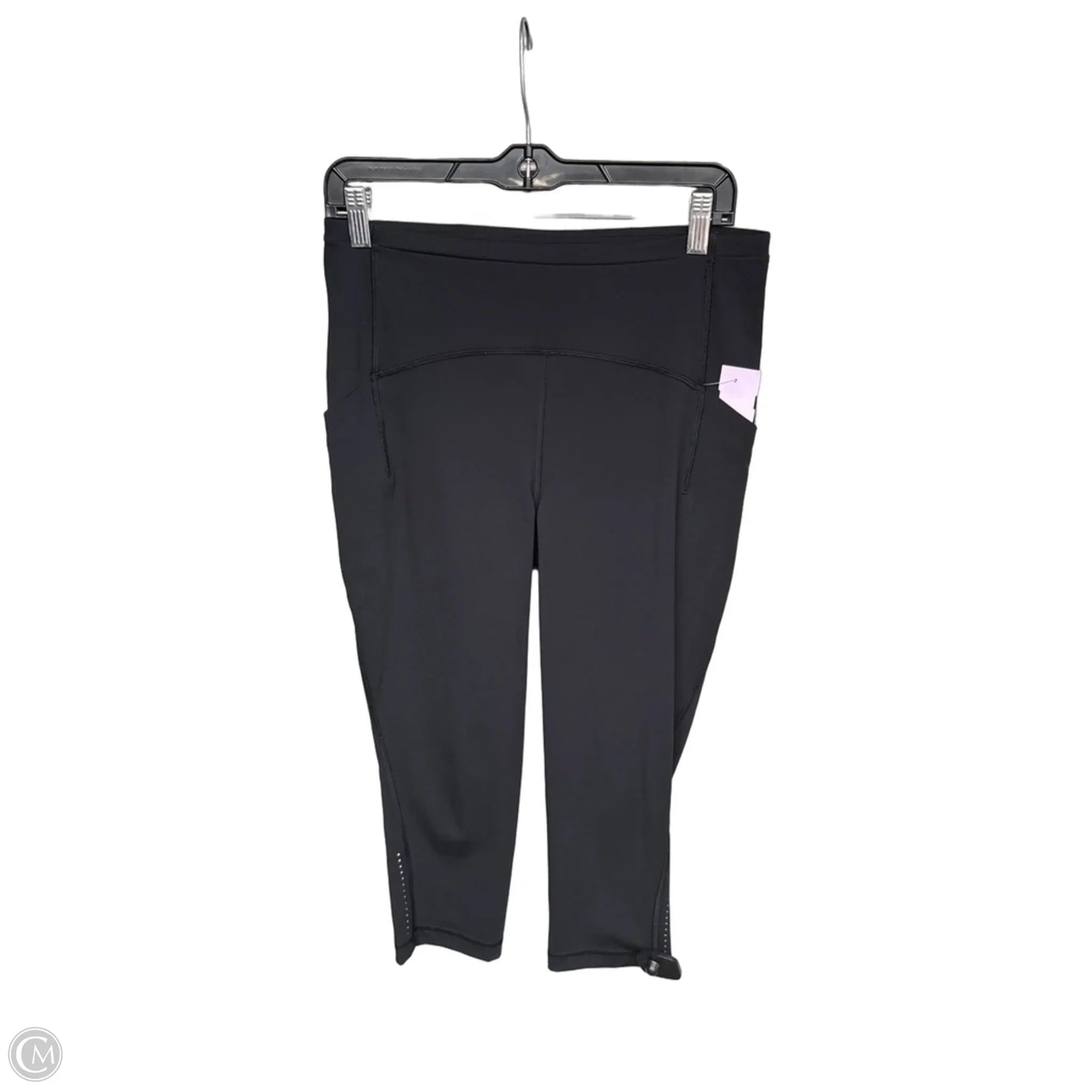 Athletic Capris By Lululemon In Black, Size: 10