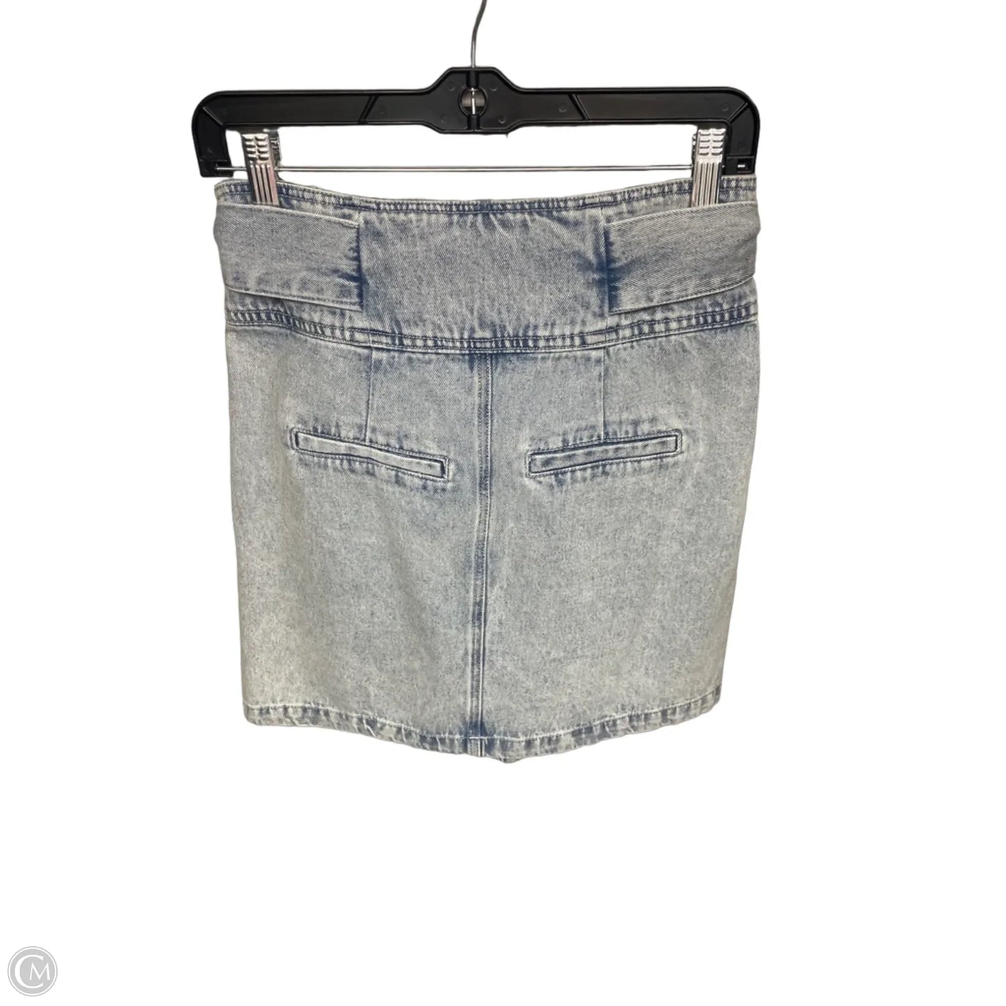 Skirt Mini & Short By Vero Moda In Blue Denim, Size: Xs