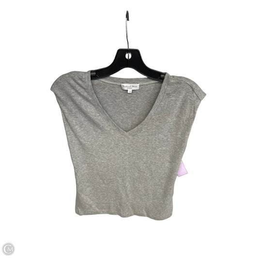 Top Sleeveless Basic By Michael Stars In Grey, Size: S
