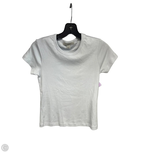 Top Short Sleeve Designer By All Saints In Blue, Size: S