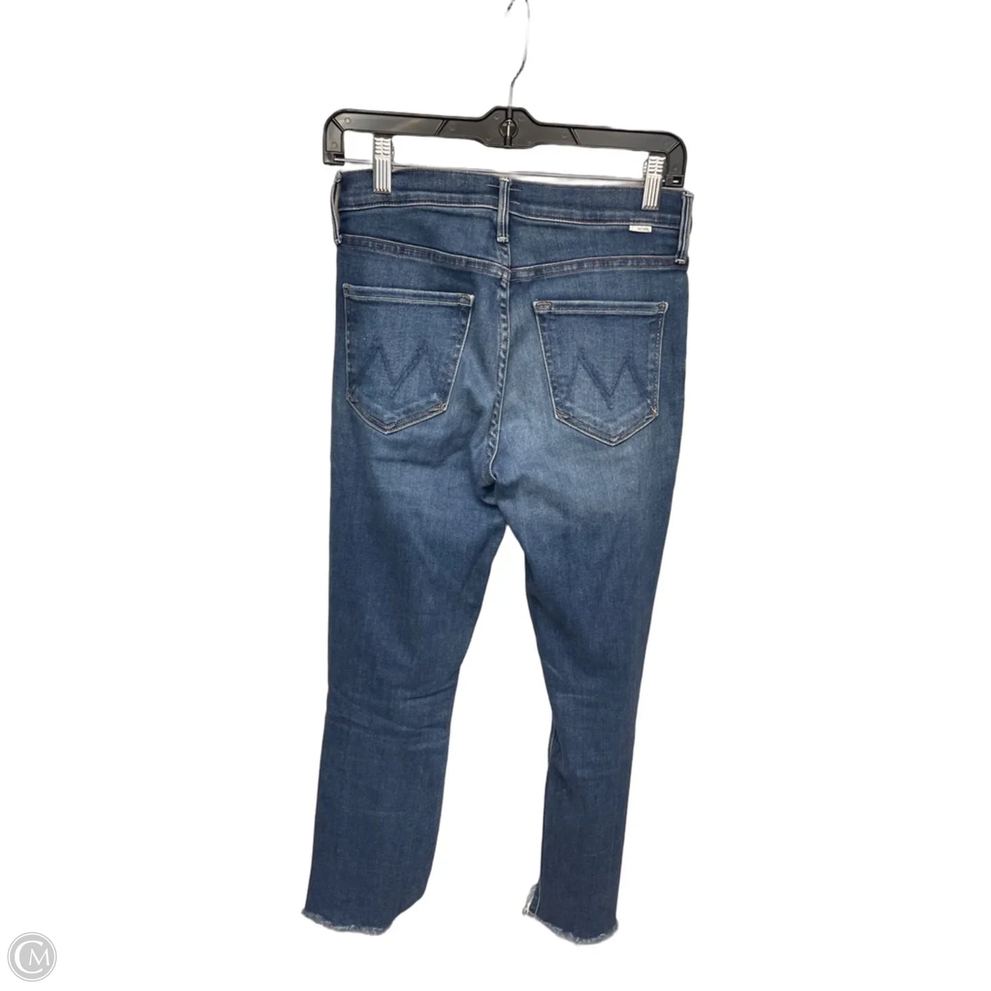 Jeans Cropped By Mother In Blue Denim, Size: 2
