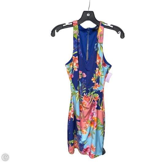 Dress Casual Short By Guess In Floral Print, Size: 0