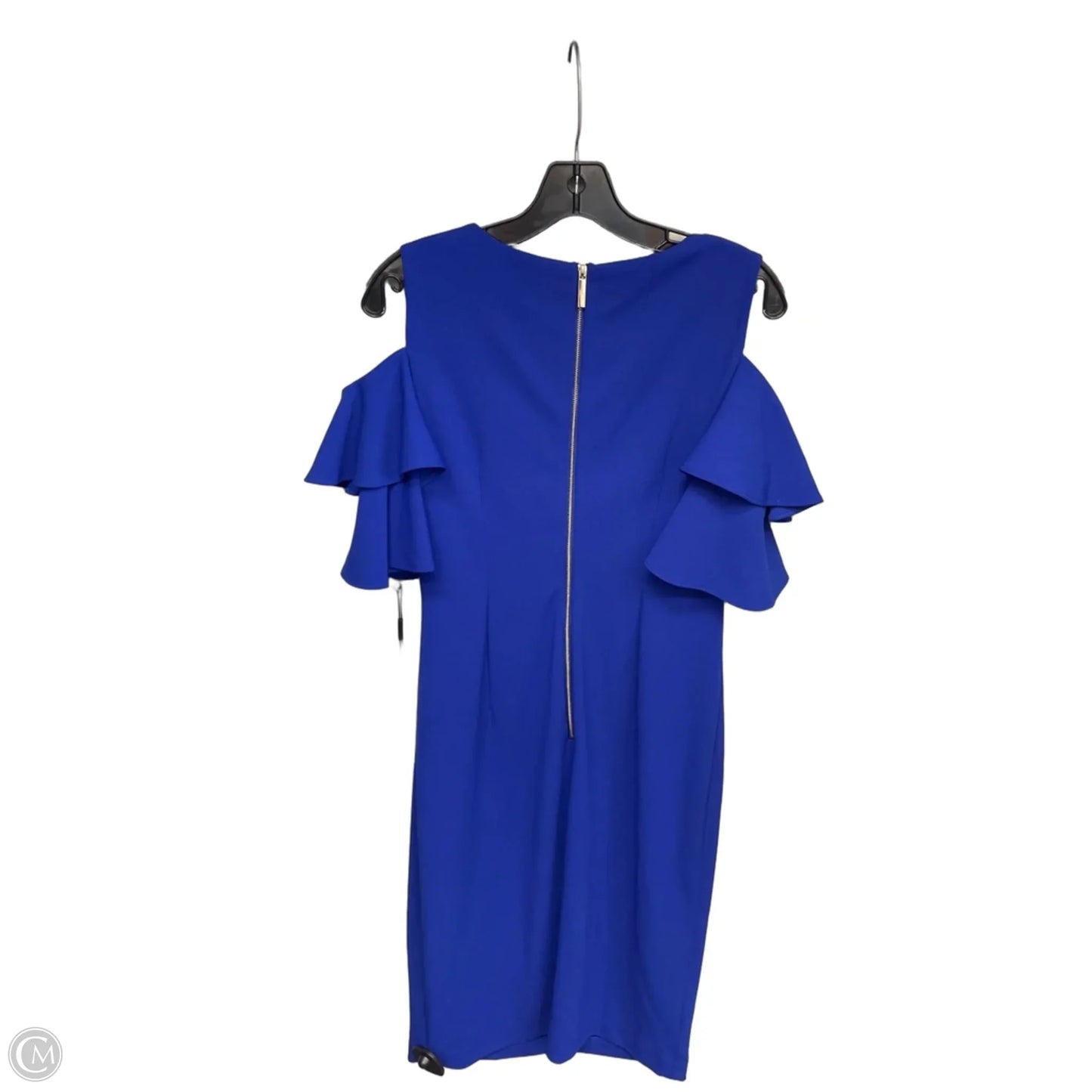 Dress Party Short By Calvin Klein In Blue, Size: 10
