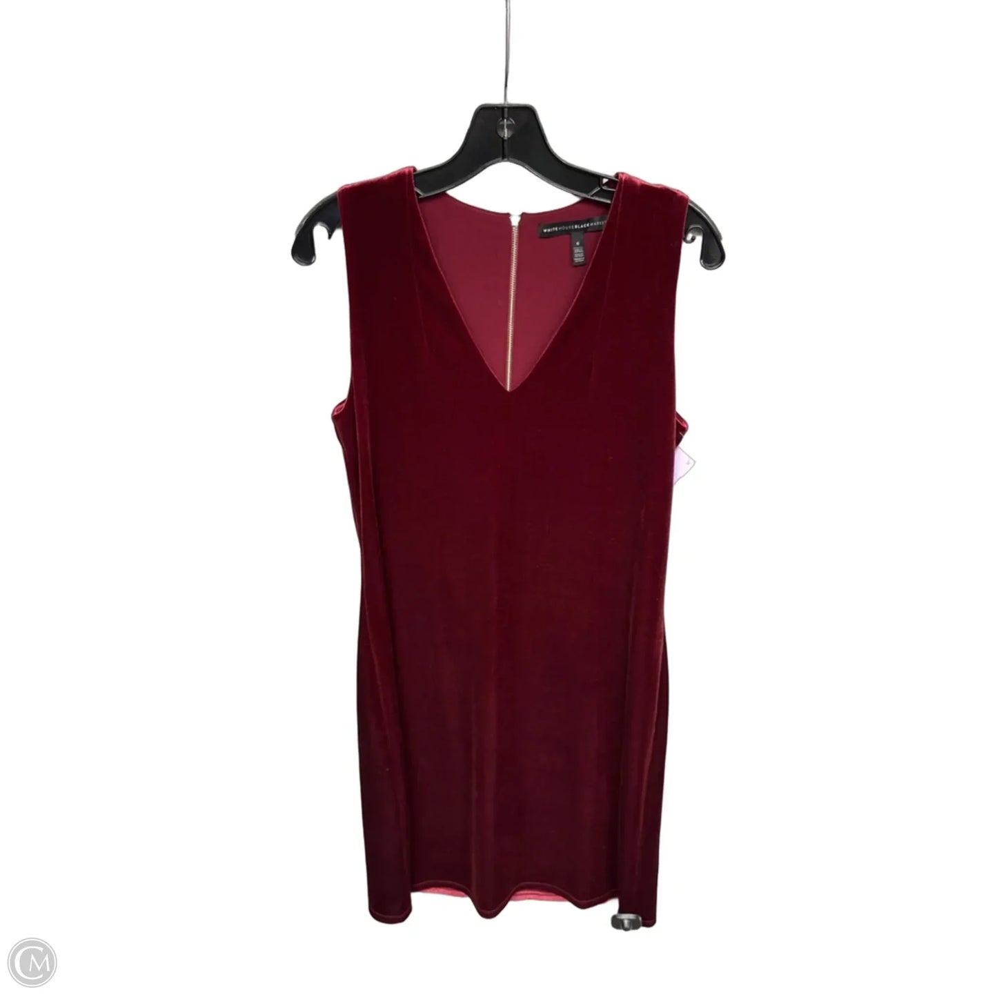 Dress Party Short By White House Black Market In Red, Size: 6