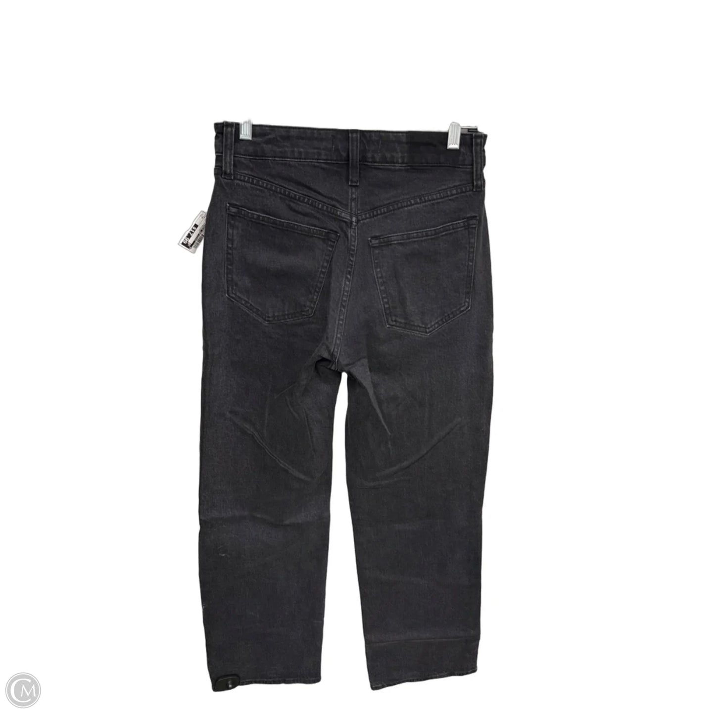 Jeans Straight By Abercrombie And Fitch In Black, Size: 4