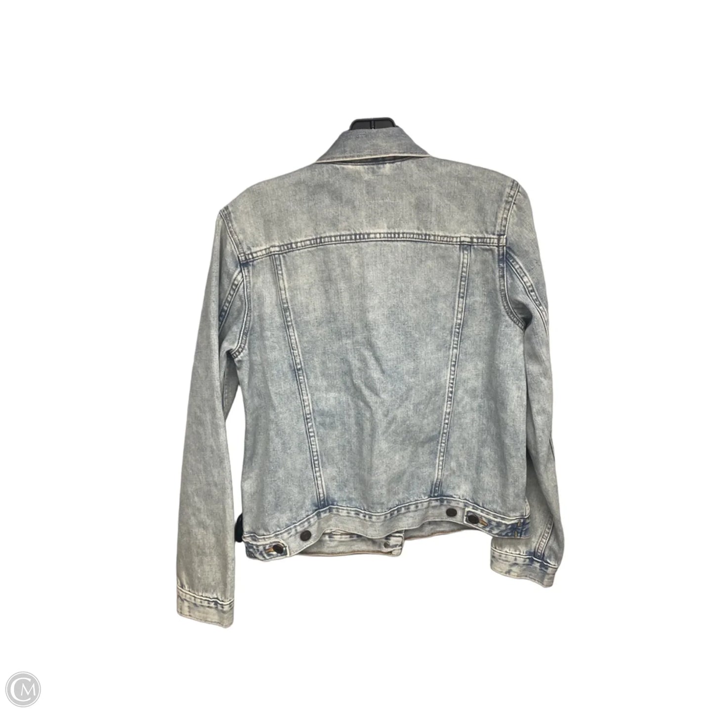 Jacket Denim By Gap In Blue Denim, Size: M