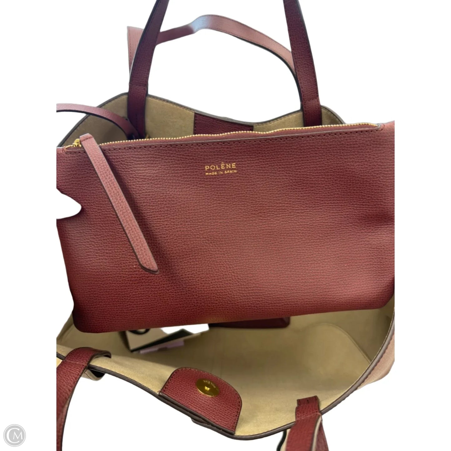 Handbag Designer By Polene, Size: Large