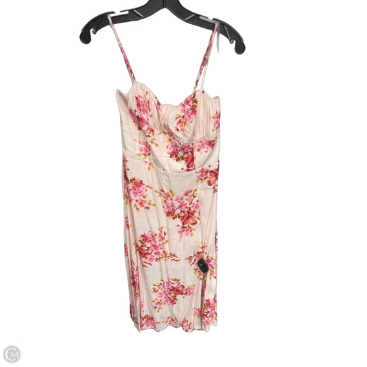 Dress Casual Midi By Clothes Mentor In Floral Print, Size: S