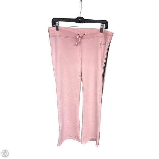 Athletic Pants By Guess In Pink, Size: M