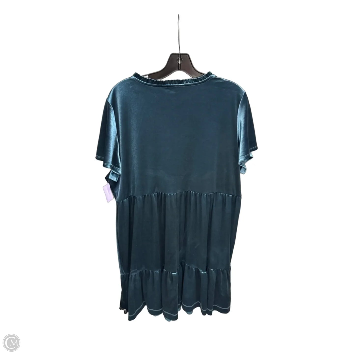 Dress Casual Short By Lc Lauren Conrad In Teal, Size: Xl