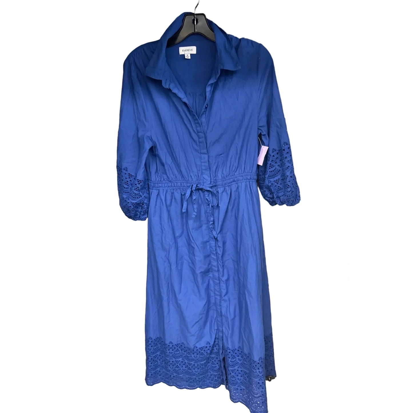 Dress Casual Maxi By Evereve In Blue, Size: M