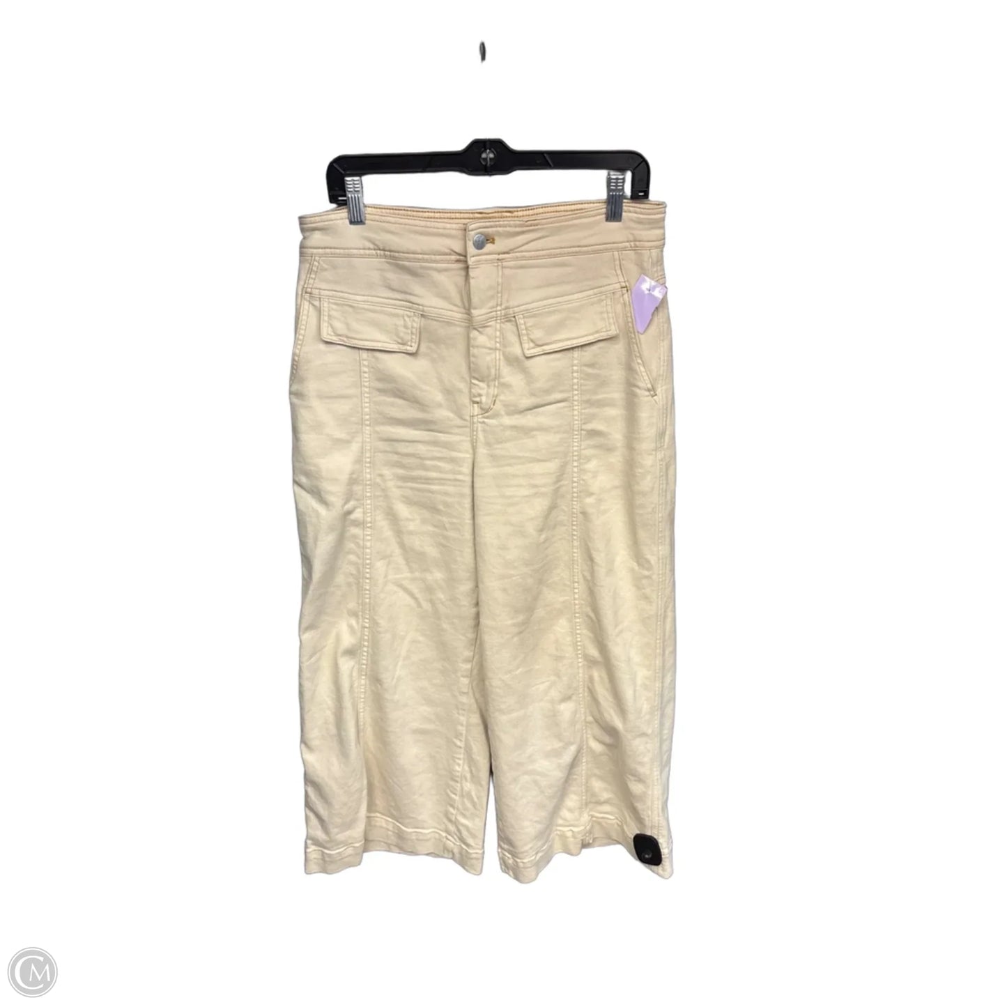 Pants Wide Leg By Pilcro In Yellow, Size: 12