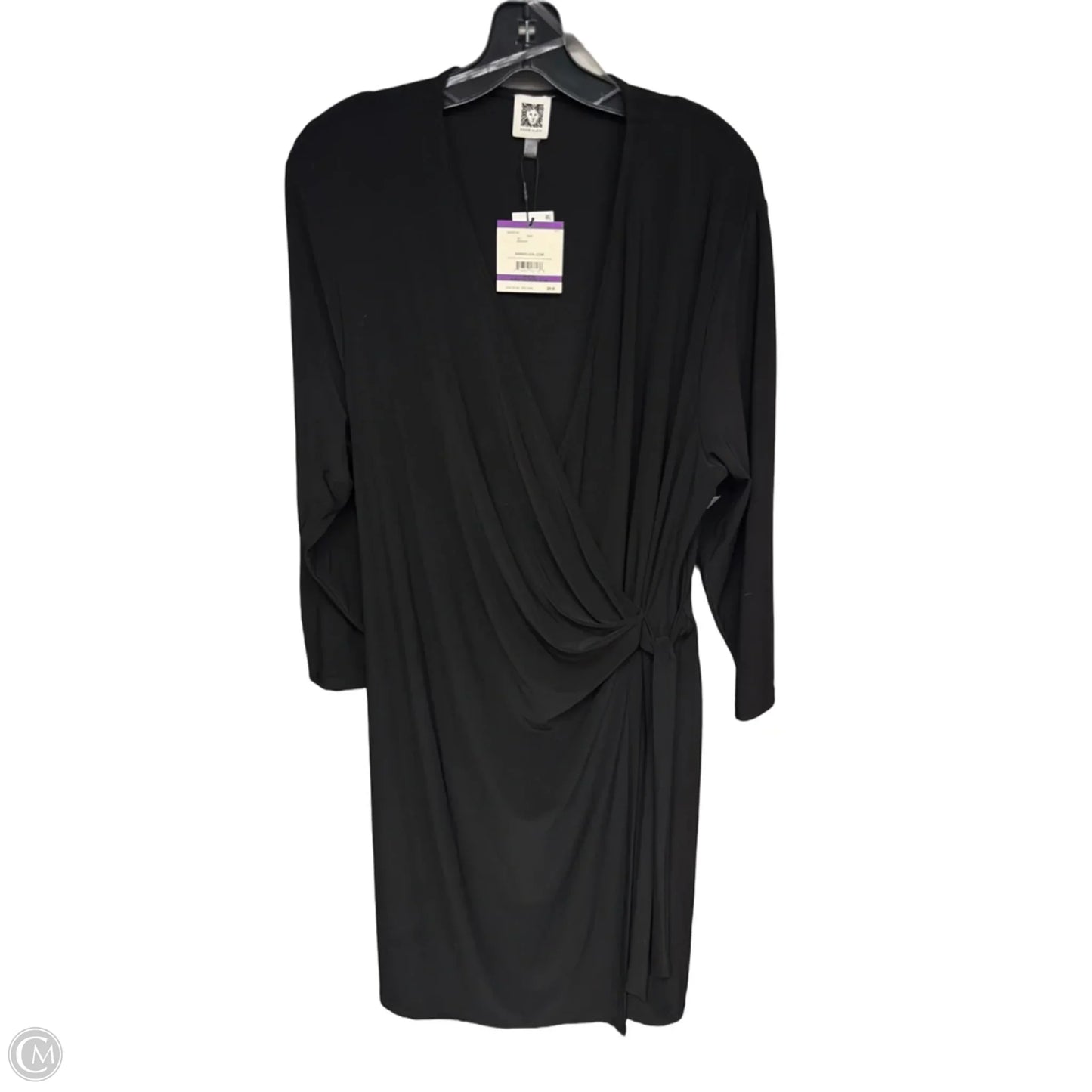 Dress Casual Short By Anne Klein In Black, Size: Xxl