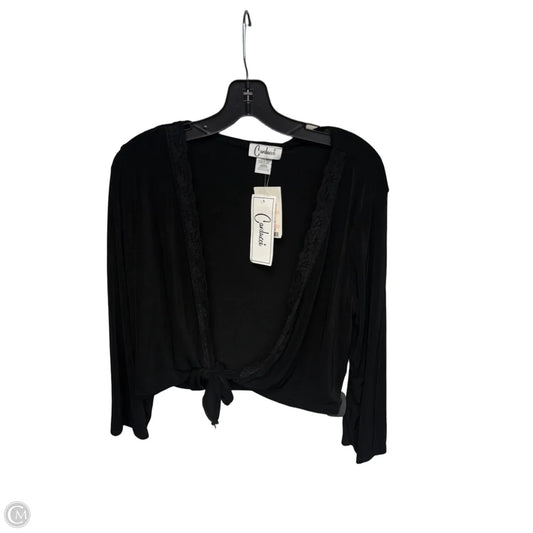 Shawl By Clothes Mentor In Black, Size: L