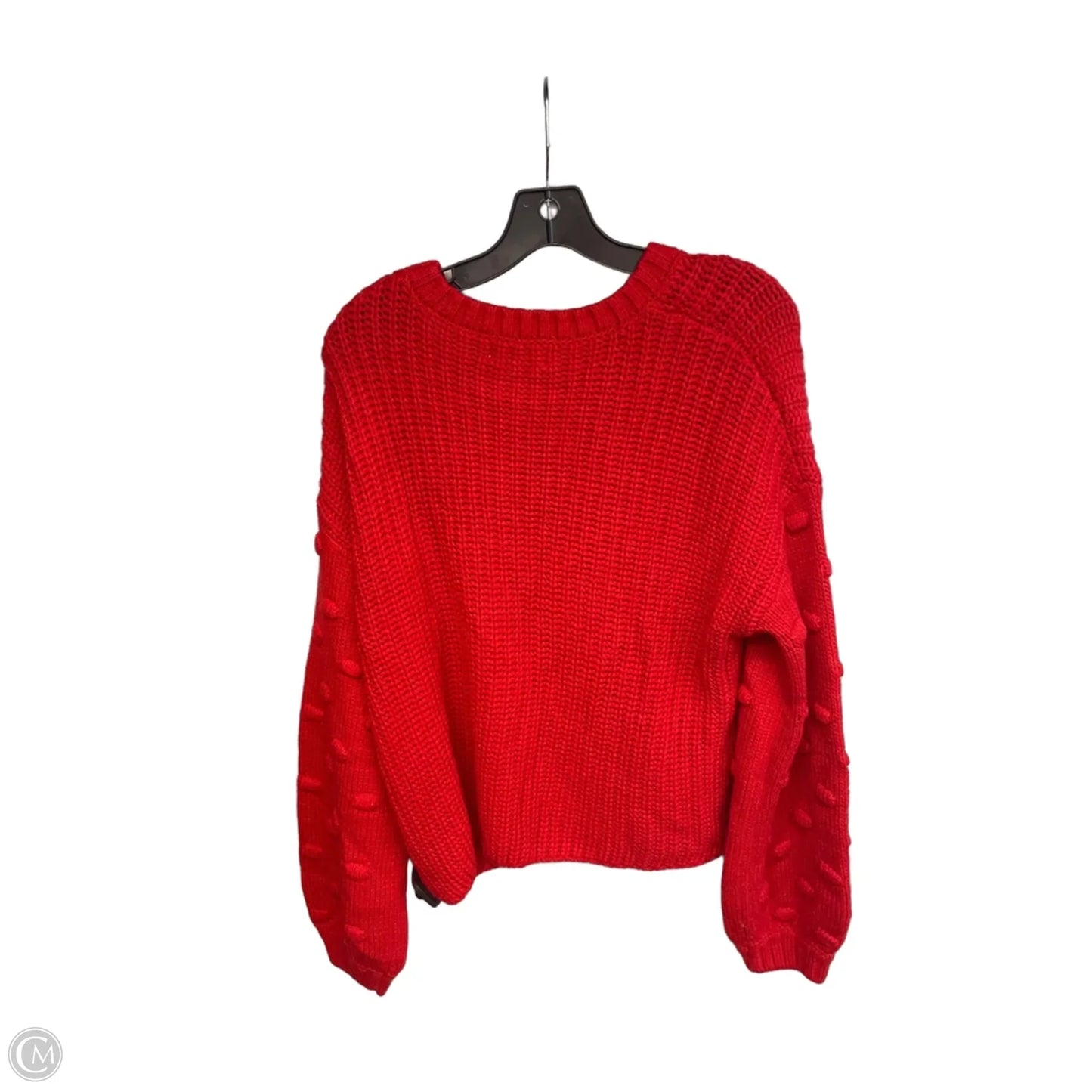 Sweater By Jessica Simpson In Red, Size: L