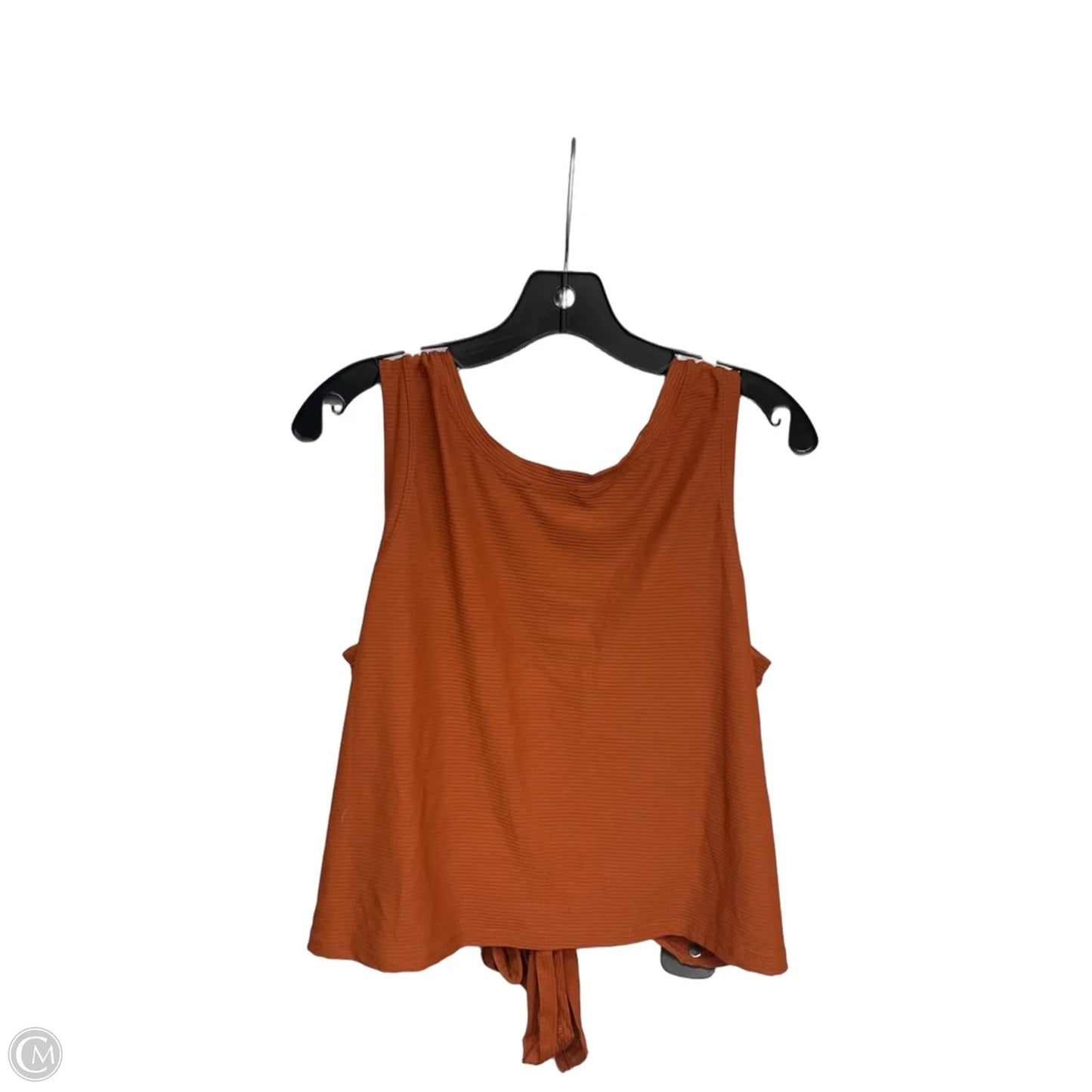 Athletic Tank Top By Calia In Orange, Size: L