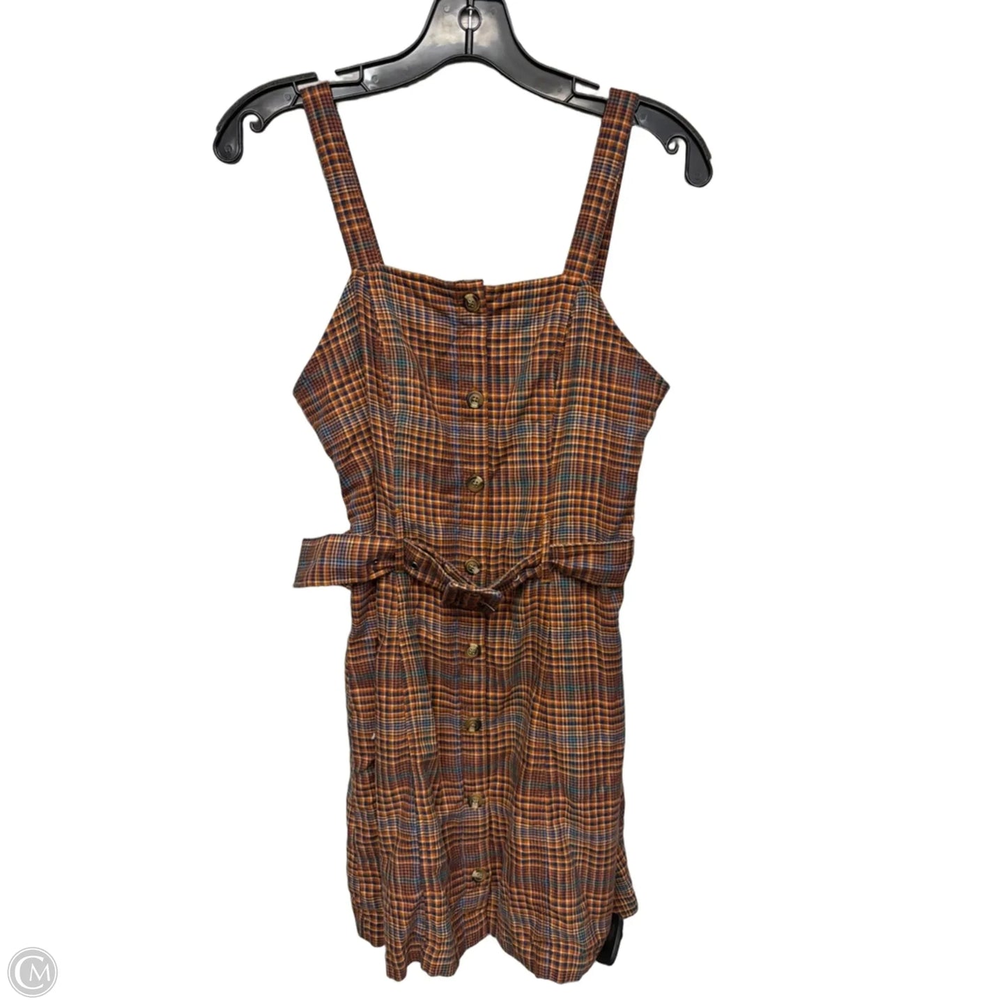 Dress Casual Short By American Eagle In Blue & Orange, Size: Xs