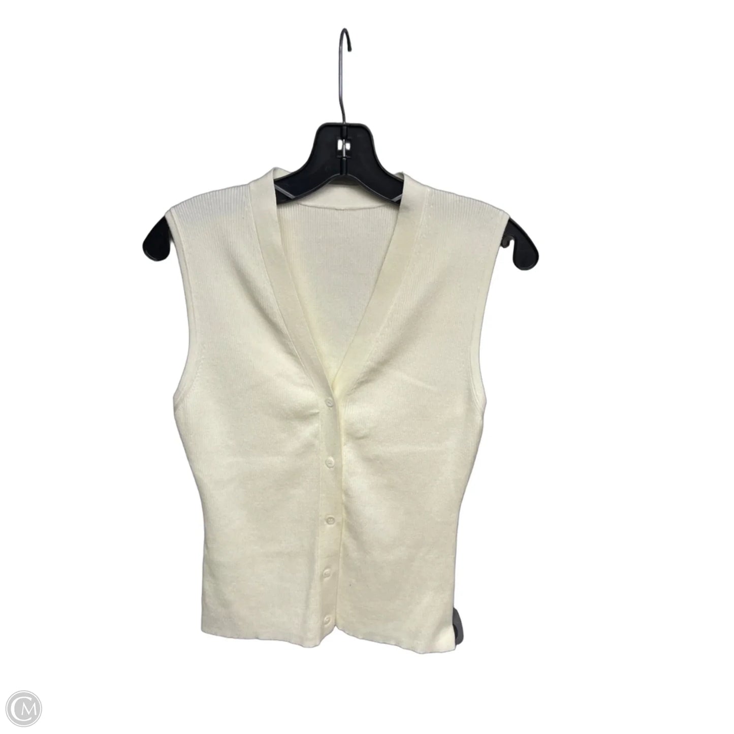 Top Sleeveless By Clothes Mentor In Yellow, Size: S