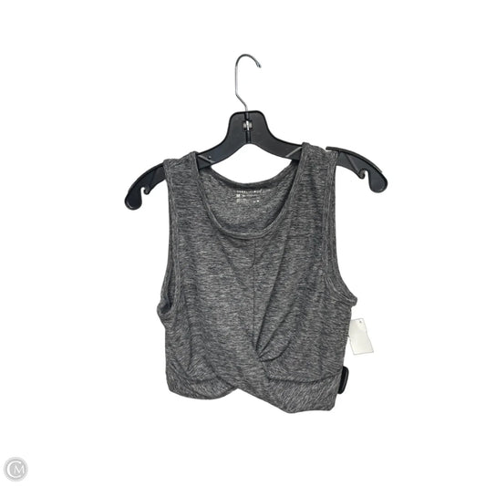 Athletic Tank Top By Yogalicious In Grey, Size: M