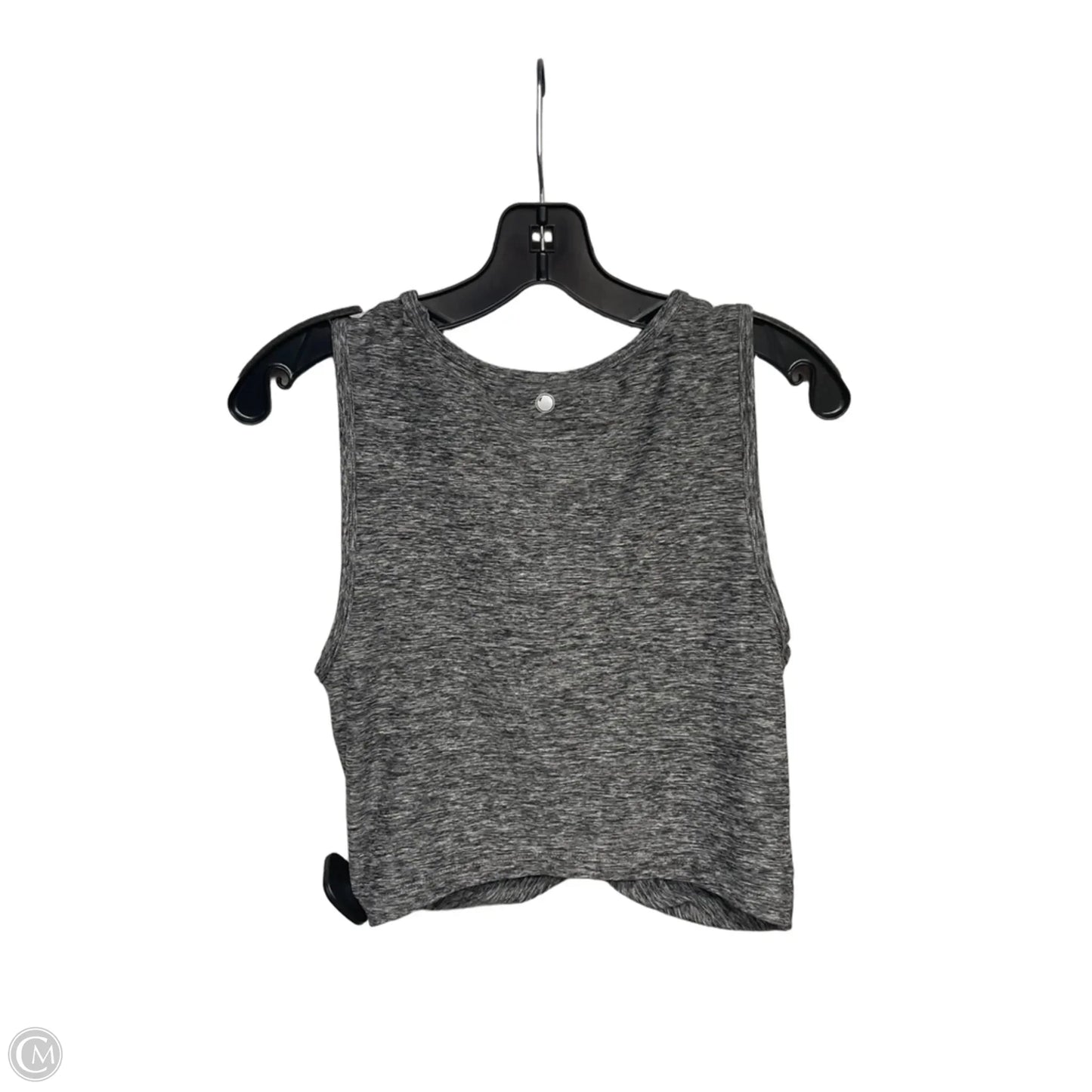 Athletic Tank Top By Yogalicious In Grey, Size: M