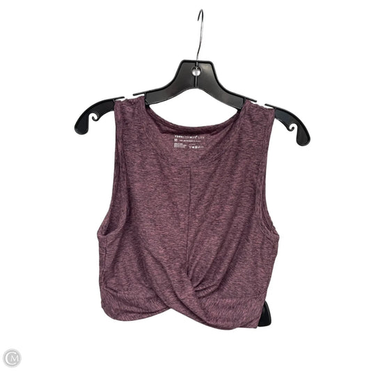 Athletic Tank Top By Yogalicious In Purple, Size: M